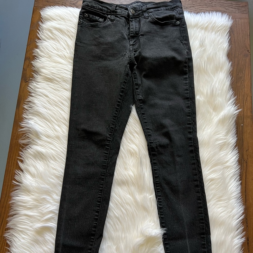 Banana Republic Skinny fit black jeans size 26/2